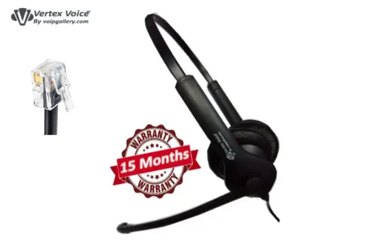 Vertex Voice HD RJ11/RJ9 Headset